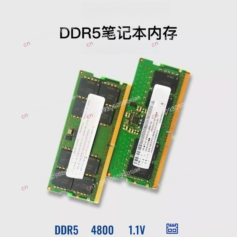 Ddr5 Memory - หน่วยความจำโน้ตบุ๊ค DDR5 32G 8G 4800MHz แบบสองช่องสัญญาณ