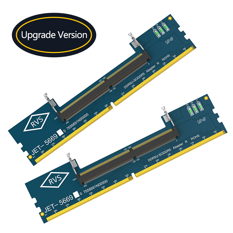 Ddr5 Sodimm - อะแดปเตอร์แปลงหน่วยความจำแล็ปท็อป DDR5 เป็น SO-DIMM สำหรับเดสก์ท็อป พร้อมการ์ดรีเซ็ตหน่วยความจำและเครื่องทดสอบหน่วยความจำ