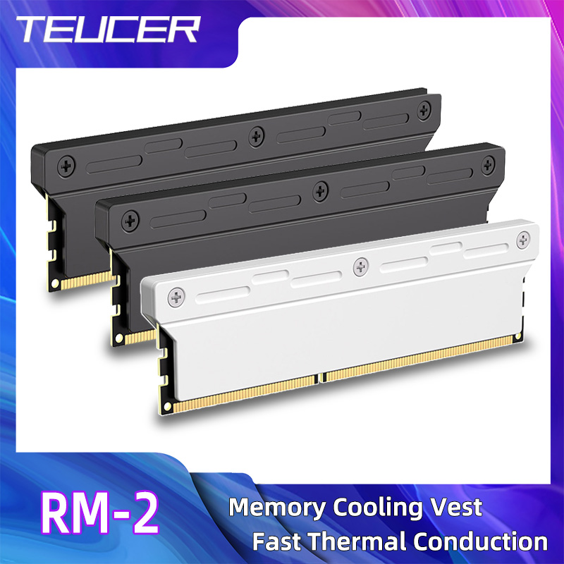 Ddr5 Ram - TEUCER คอมพิวเตอร์ RAM หน่วยความจําฮีทซิงค์ Cooler พร้อมแผ่นนําความร้อนสําหรับเดสก์ท็อปพีซีหน่วยความจํา
