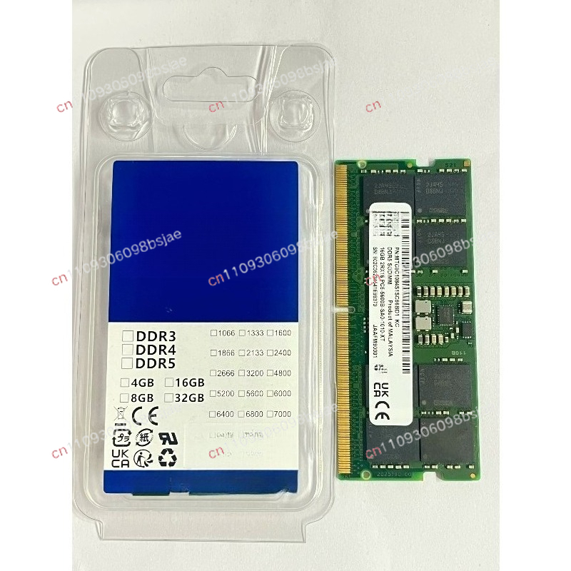 หน่วยความจำโน้ตบุ๊ค DDR5 32G 8 - Ddr5 Memory บทวิจารณ์และราคา