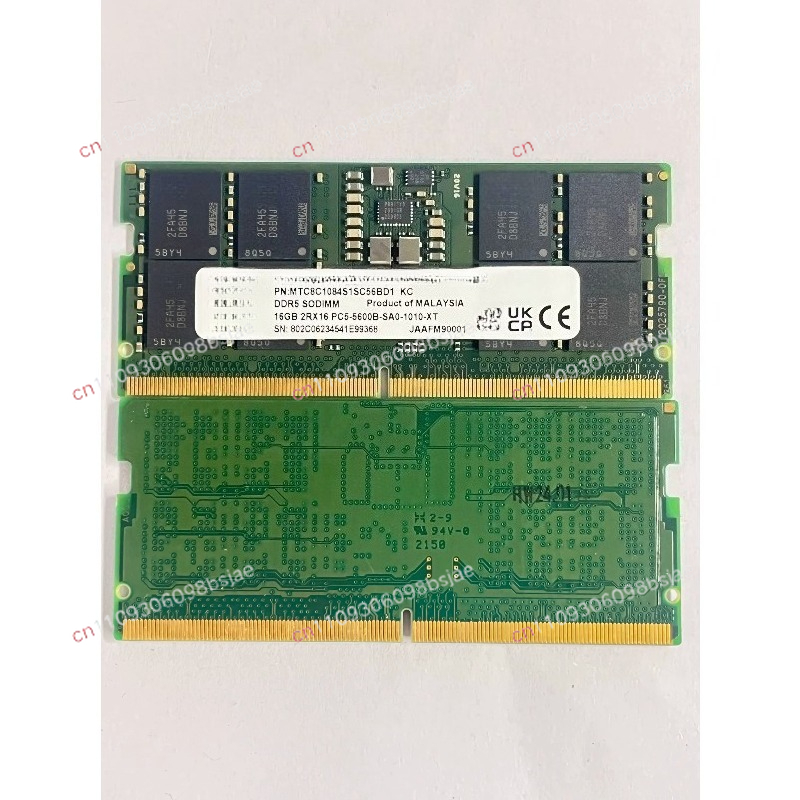 หน่วยความจำโน้ตบุ๊ค DDR5 32G 8 - Ddr5 Memory บทวิจารณ์และราคา