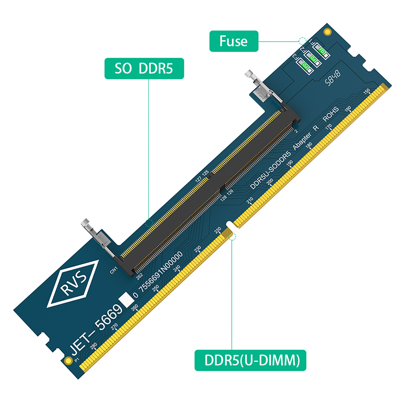 อะแดปเตอร์แปลงหน่วยความจำแล็ปท - Ddr5 Sodimm บทวิจารณ์และราคา