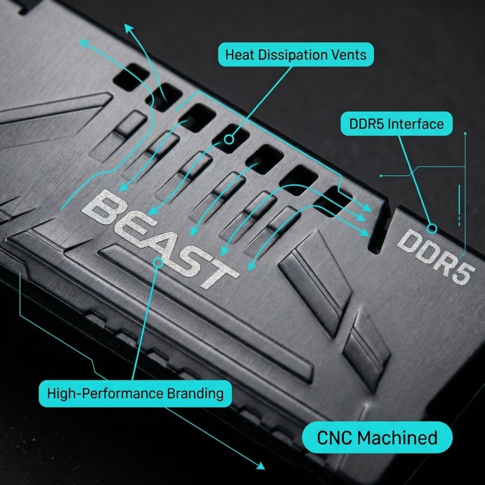 TISHRIC 10 ชิ้น แผ่นระบายความร - Ddr5 Ram บทวิจารณ์และราคา