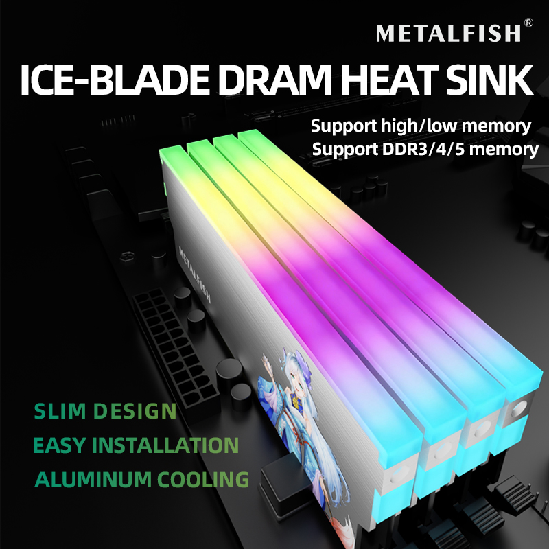 METALFISH DRAM ฮีทซิงค์ 5 V-3P - Ddr5 Ram บทวิจารณ์และราคา